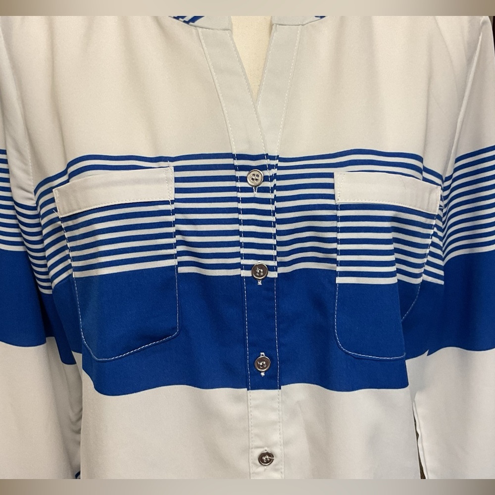 Notations Button Down Top - Sz Medium - image 4